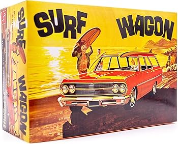 アメリカレベル 1/25 スピードワゴン プラモデル w17b8b5 Amazon | AMT 1/25 1965 シェビー シェベル・サーフワゴン